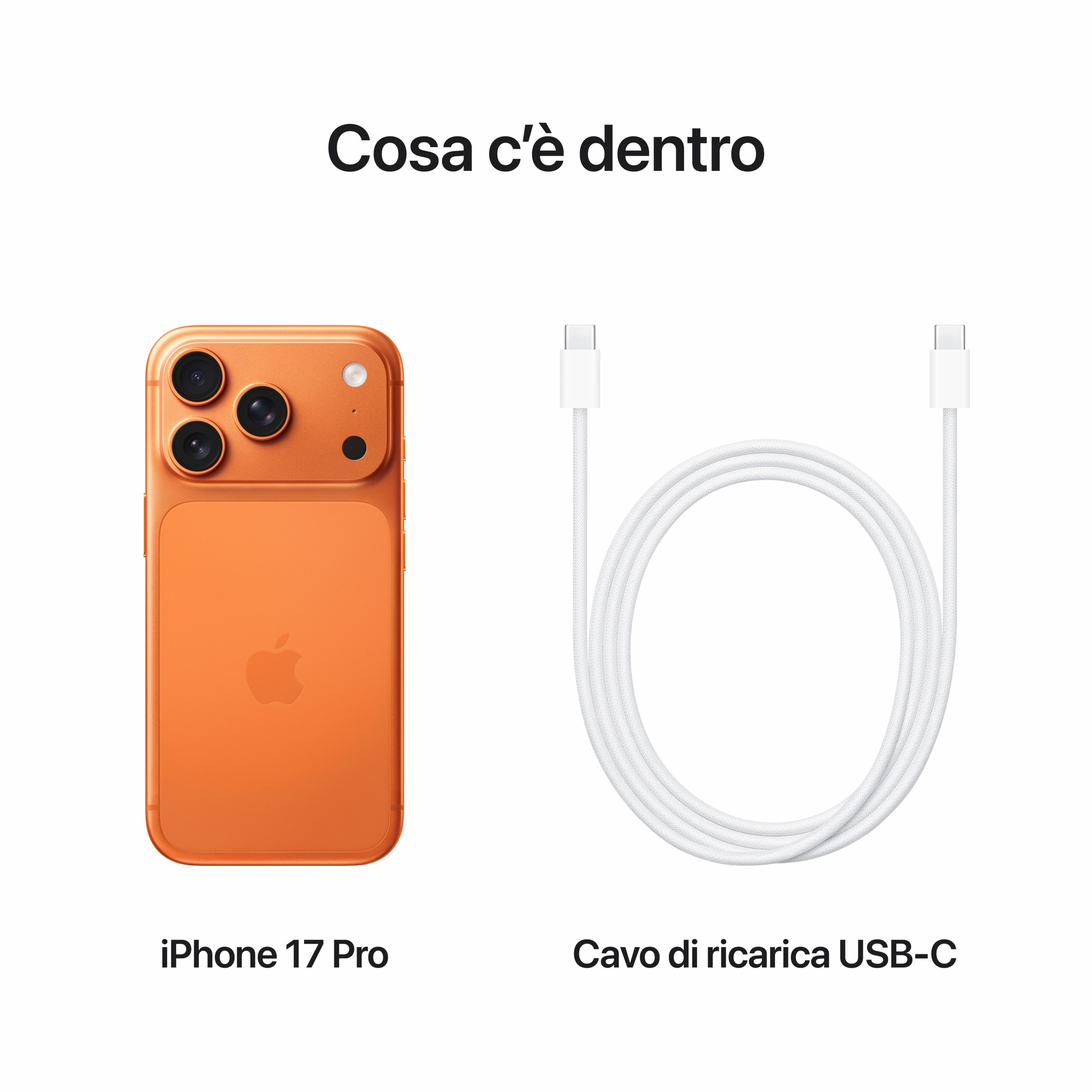 Apple MG8H4QLA iPhone 17 Pro Cosmic Orange Smartphone 6.3 Pollici 256GB - immagine 3
