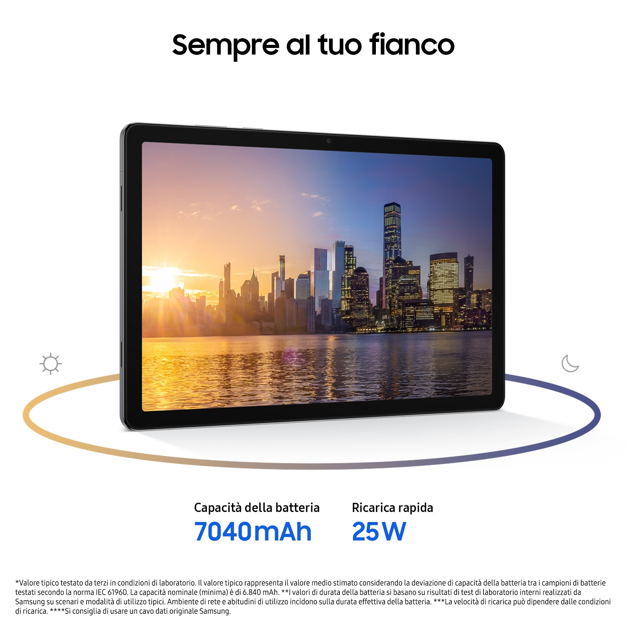 Samsung Galaxy Tab A11 Plus 5G Gray Tablet 11 Pollici 6GB 128GB - immagine 5