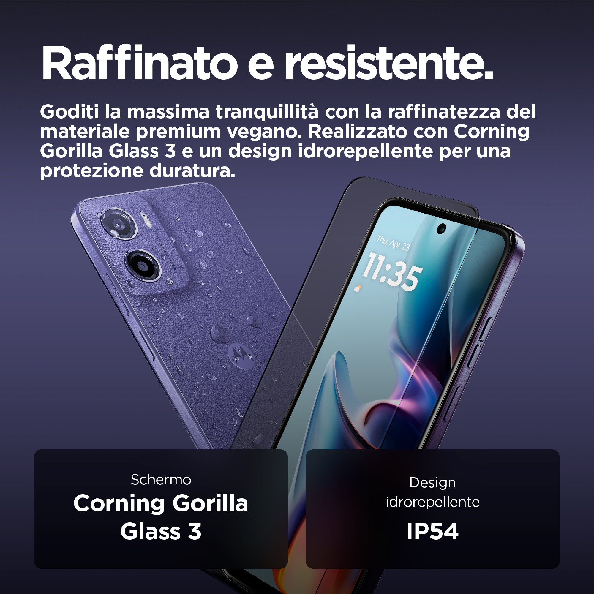 Motorola Moto E15 Fresh Lavender Smartphone 6.67 Pollici HD Plus 2GB 64GB - immagine 4