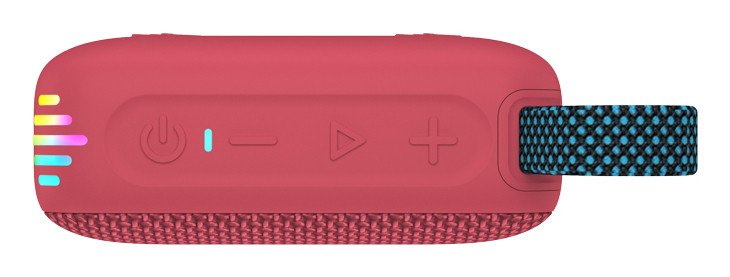Kenwood AS-60BT-V Rosso Mini Speaker 5W Impermeabile - immagine 4