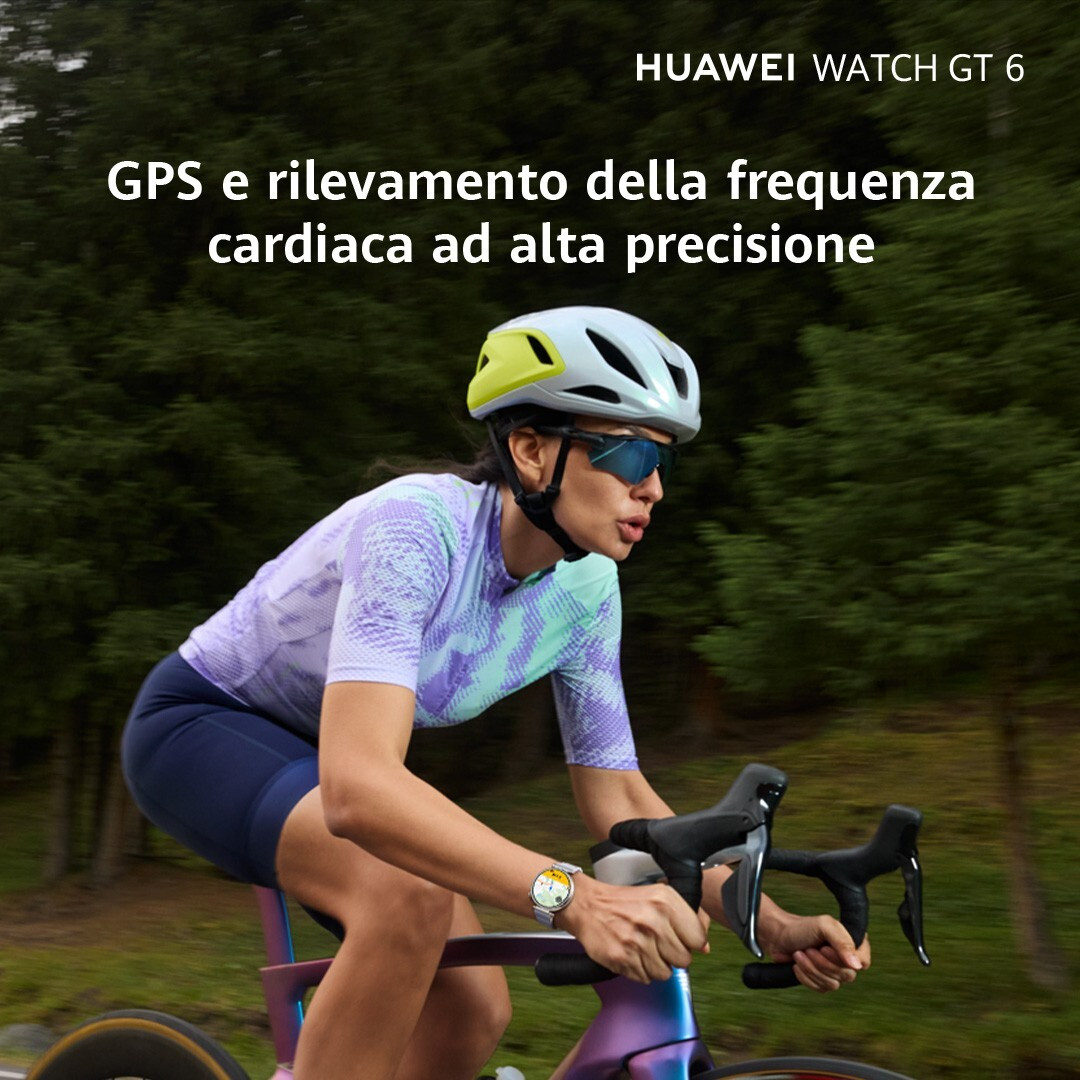 Huawei Watch GT6 46MM Green Smartwatch 1.47 Pollici - immagine 6