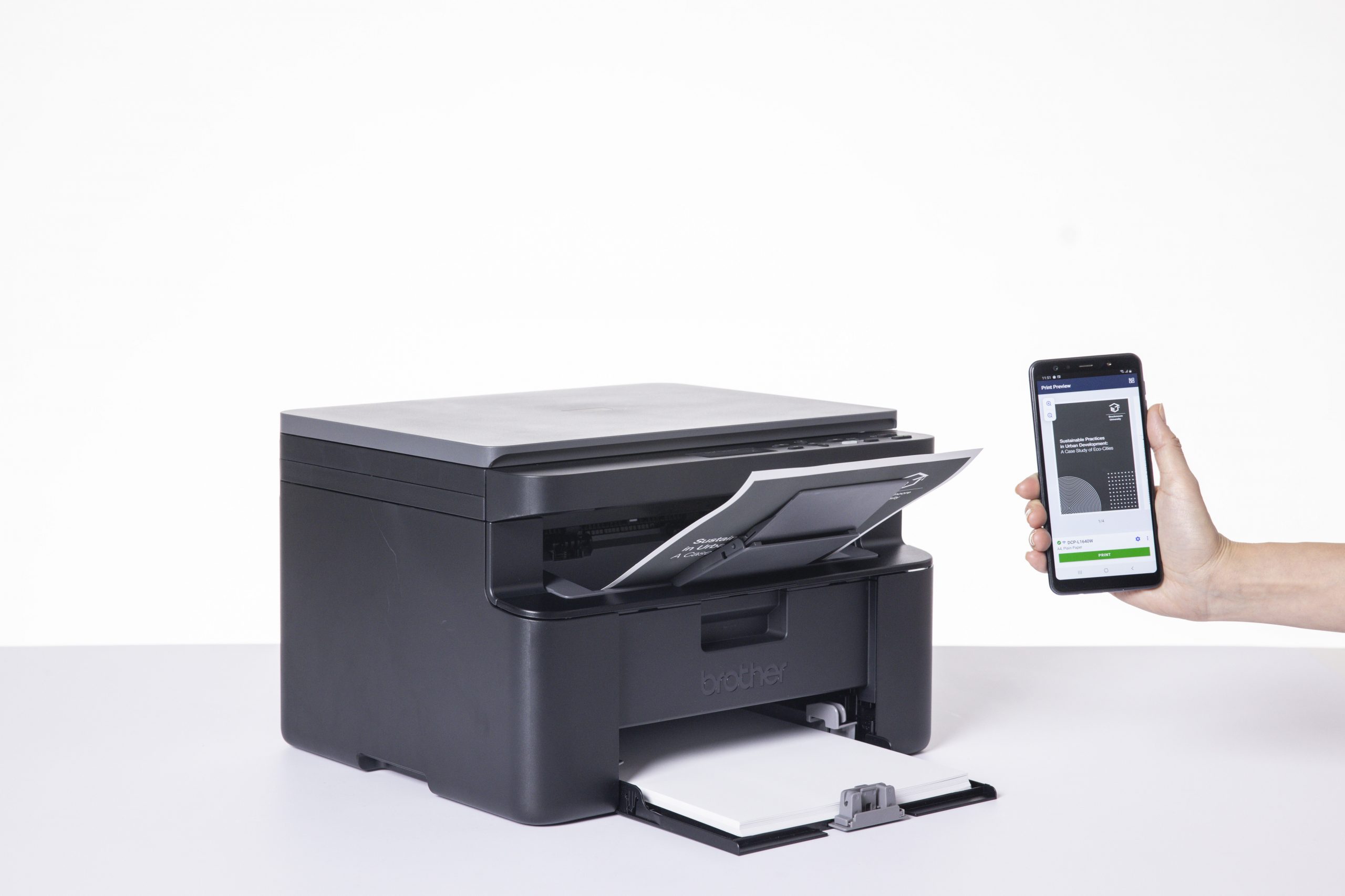 Brother DCPL1640W Stampante Multifunzione Laser Monocromatica 3 in 1 Wi-Fi - immagine 5