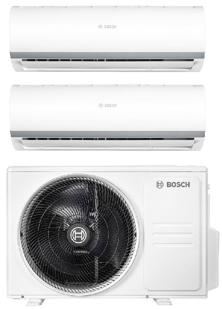 BOSCH CL5000M412ESET2635CL2000WIFI COND.DUAL 2.6+3.5KW INV A++-A+ R32 CLIMA.2000+WIFI COND.FISSO DUAL SPLIT POMPA INVERTER** - immagine 2