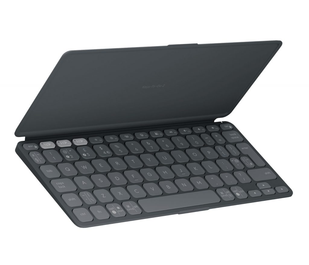 Logitech Keys To Go 2 Graphite Tastiera Wireless