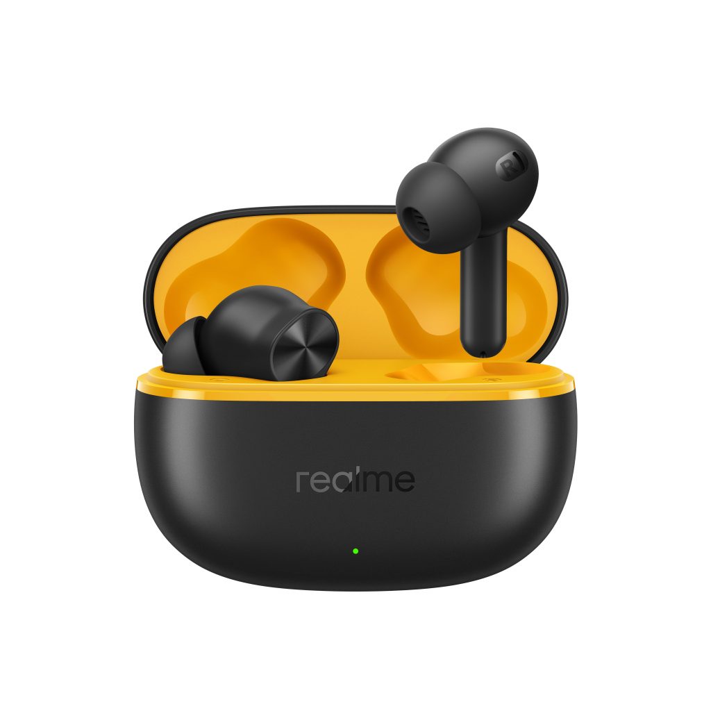 Realme T200 LITE Volt Black Cuffie Bluetooth Riduzione Rumore
