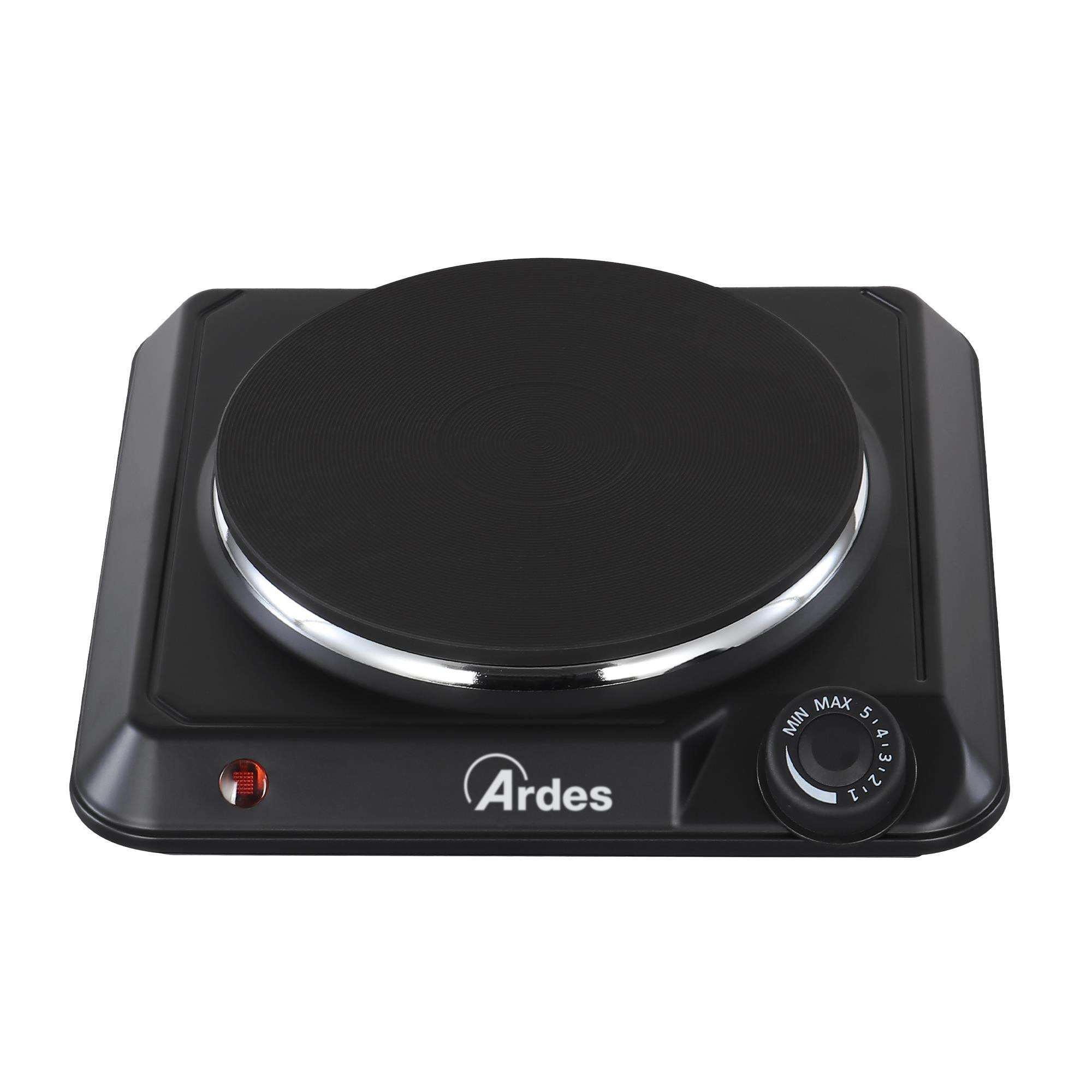 ARDES ARFOEL04 FORNELLO ELETTR. 1PIASTRA IN GHISA 1500W FOCUS FORNELLI