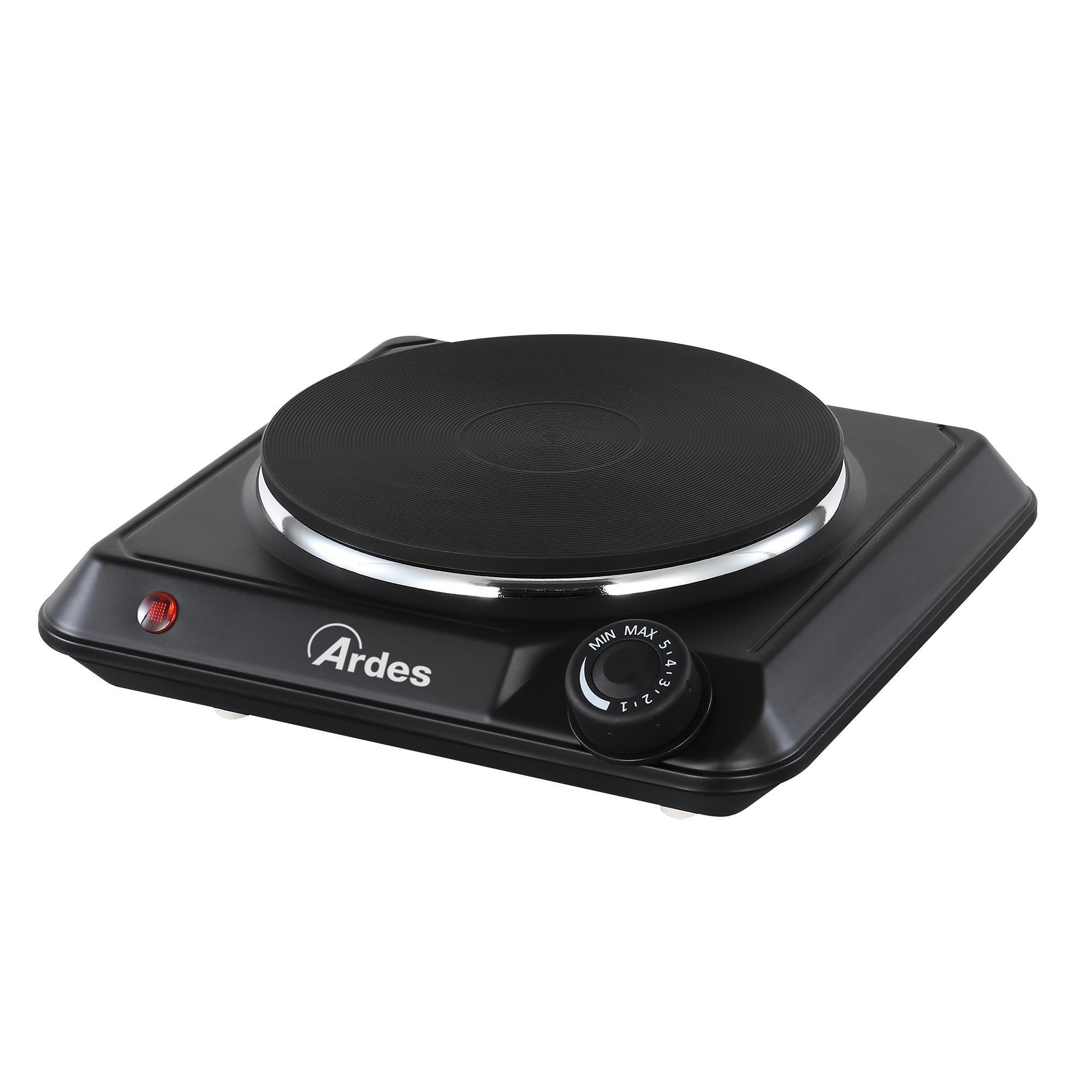 ARDES ARFOEL04 FORNELLO ELETTR. 1PIASTRA IN GHISA 1500W FOCUS FORNELLI - immagine 2