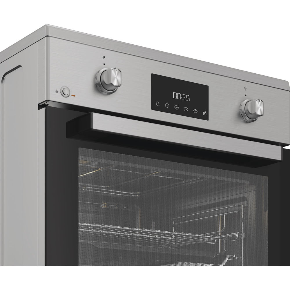 HOTPOINT-ARISTON H6I8LMSAX CUCINA 60CM 4Z.INDUZ. F.EL.MULTI.VAP-AIRFRY INOX CUCINA FORNO ELETTRICO 60 - immagine 4