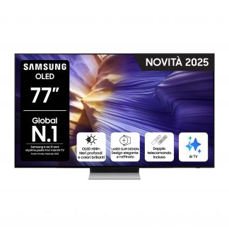 SAMSUNG QE77S90FAEXZT TV OLED 77 UHD 4K DVBT2-S2 SMART TIZEN TV OLED 70