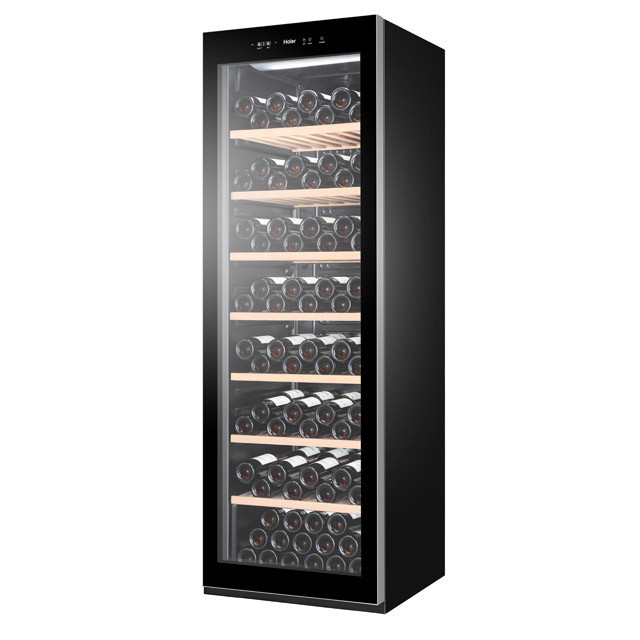 HAIER HWS188GAE FRIGO CANTINA 385LT CE.G 188BOTT. 7RIP.LEGNO NERO CANTINE - immagine 6