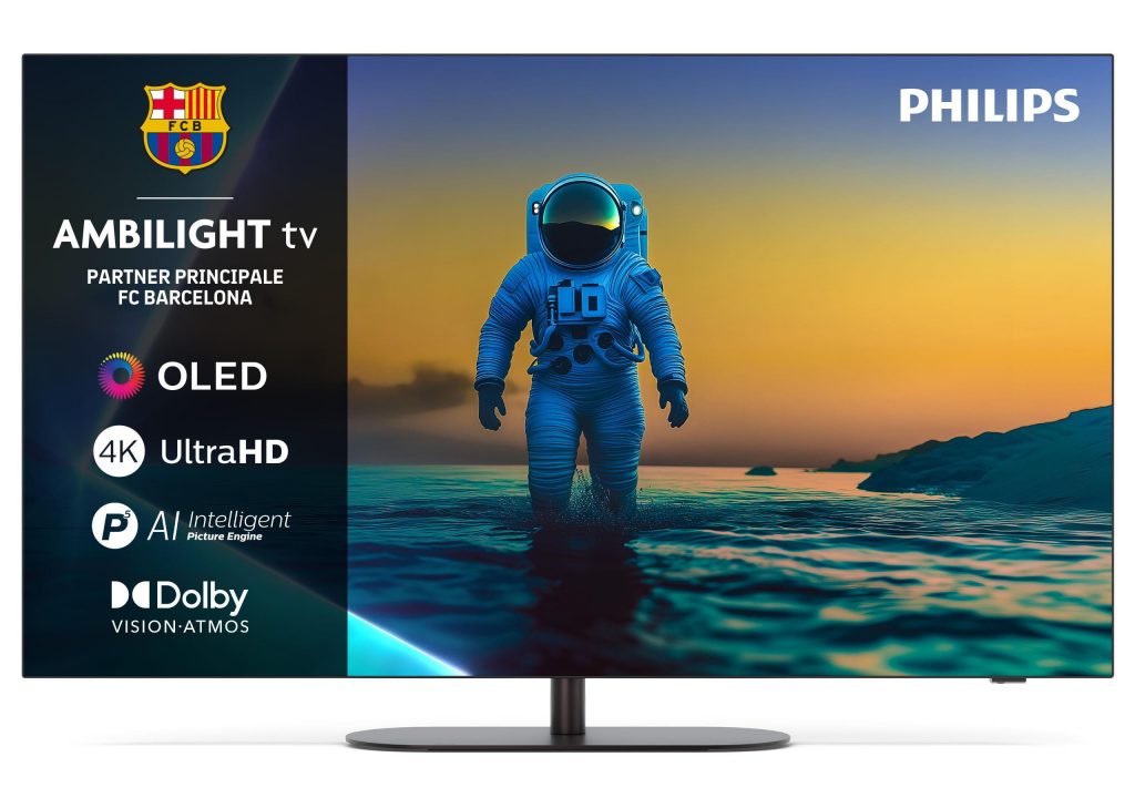 PHILIPS 48OLED820 TV OLED 48 UHD 4K DVBT2-S2 SMART GOOG.TV AMBILIGHT TV OLED 43