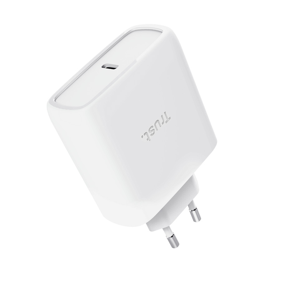 TRUST 25524 ALIMENTATORE 65W USB-C GAN MAXO BIANCO ALIMENTATORI INFORMATICA