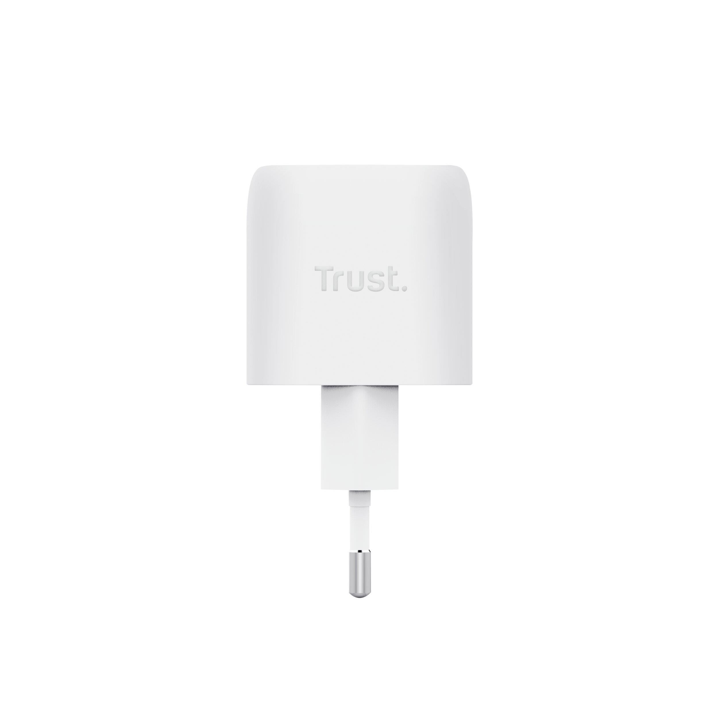 TRUST 25520 ALIMENTATORE 30W USB-C GAN MAXO BIANCO ALIMENTATORI INFORMATICA - immagine 2