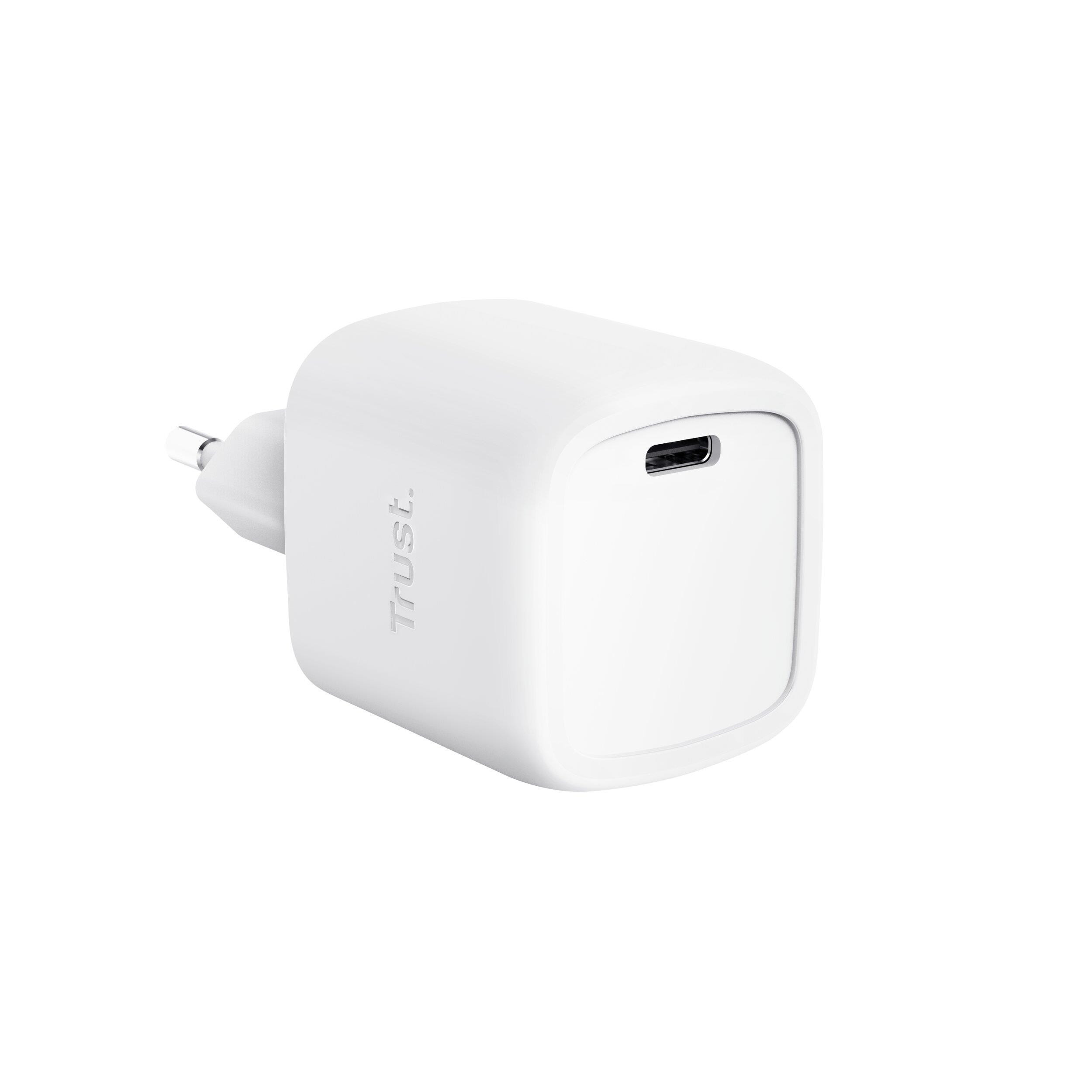 TRUST 25520 ALIMENTATORE 30W USB-C GAN MAXO BIANCO ALIMENTATORI INFORMATICA - immagine 3