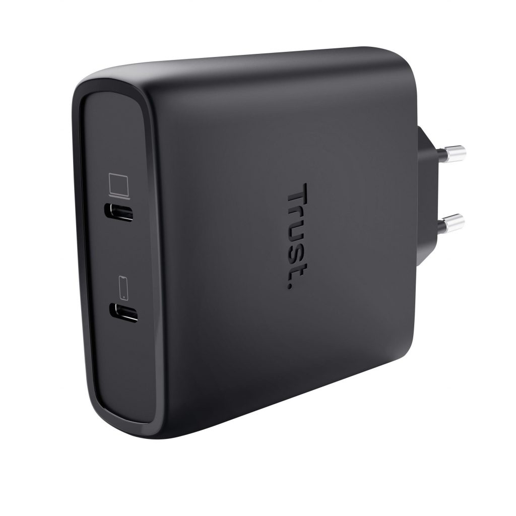 TRUST 25527 ALIMENTATORE 100W 2P USB-C GAN MAXO NERO ALIMENTATORI INFORMATICA