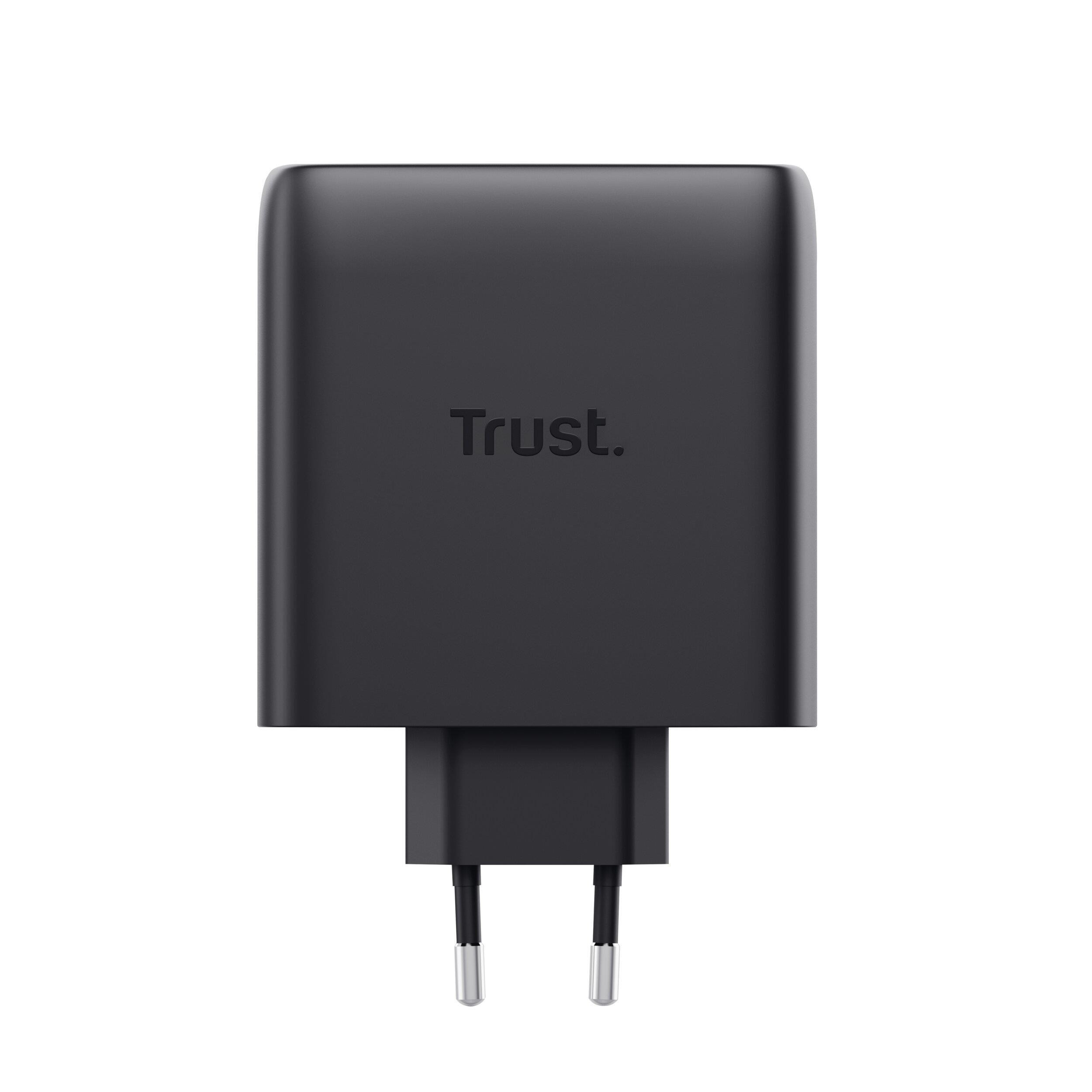 TRUST 25527 ALIMENTATORE 100W 2P USB-C GAN MAXO NERO ALIMENTATORI INFORMATICA - immagine 6