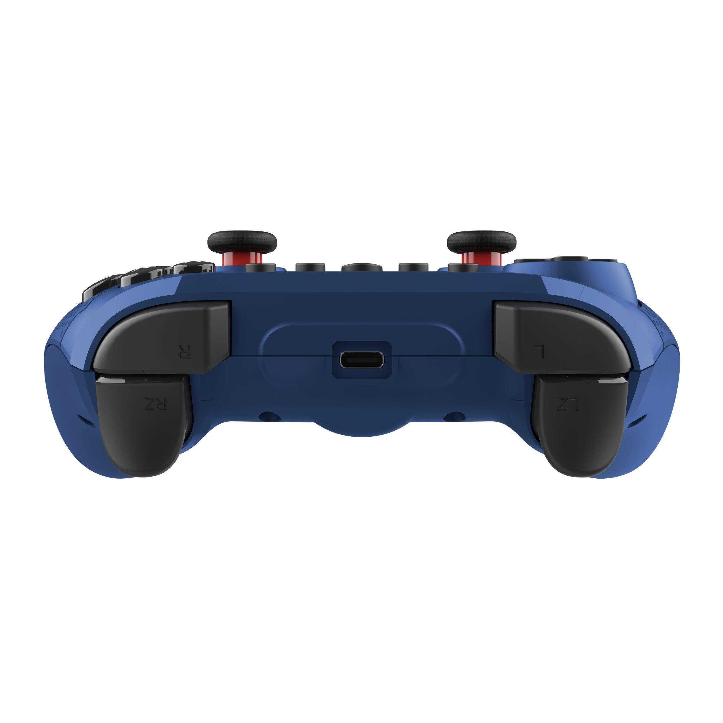 TRUST 25744 CONTROLLER WLSS SWITCH SUPERMAN GXT542SM MUTA BLU ACCESSORI NINTENDO SWITCH - immagine 3