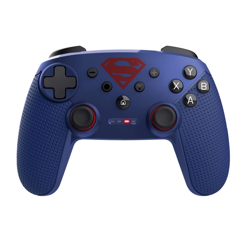 TRUST 25744 CONTROLLER WLSS SWITCH SUPERMAN GXT542SM MUTA BLU ACCESSORI NINTENDO SWITCH