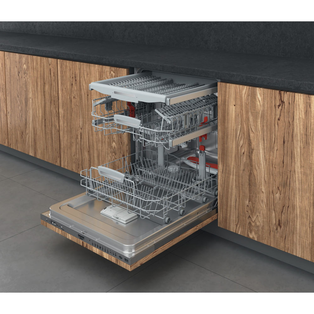 HOTPOINT-ARISTON HA6IA14BN7A0 LAVAST.SC-TOT.60CM 14COP CE.A 3CESTO INVERT. 9PROG LAVASTOV.STANDARD INTEGRATE TOTALI - immagine 3