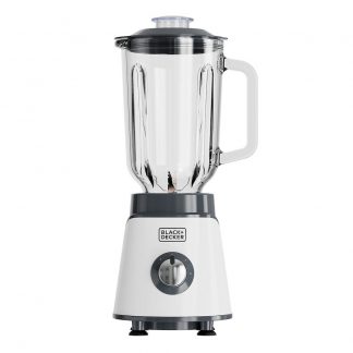 BLACK+DECKER BXJB1002E FRULLATORE 1000W 2VEL+PULSE CIOT.VETRO 1.5L BIANCO FRULLATORI