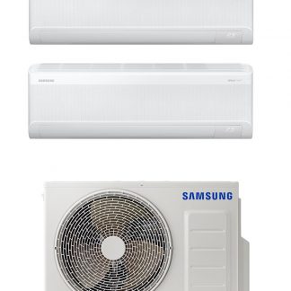 SAMSUNG AJ040TX2535KITWINDFREECOMFORS2 COND.DUAL 2.5+3.5KW A+++-A++WINDF.COMF.S2 WIFI R32 COND.FISSO DUAL SPLIT POMPA INVERTER**