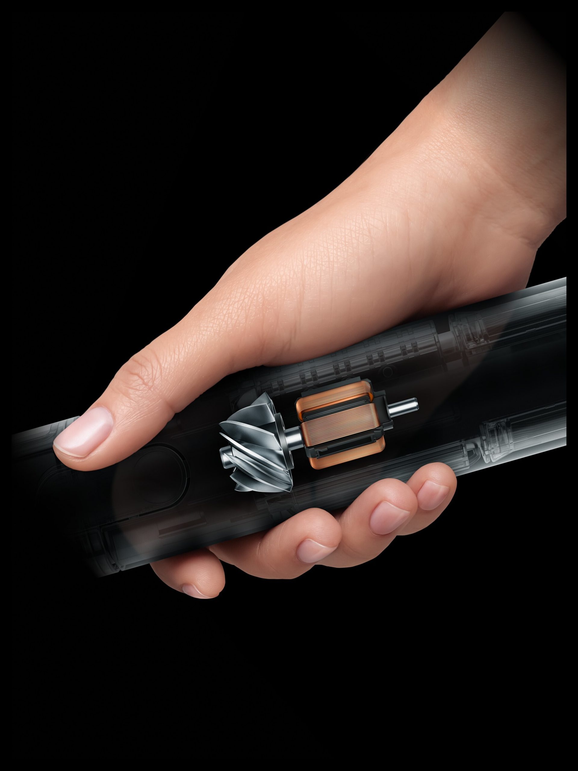 DYSON PENCILVAC SCOPA RIC.S-SACCO 0.08LT FLUFFYCONES C-BASE RIC. SCOPE RICARICABILI - immagine 5