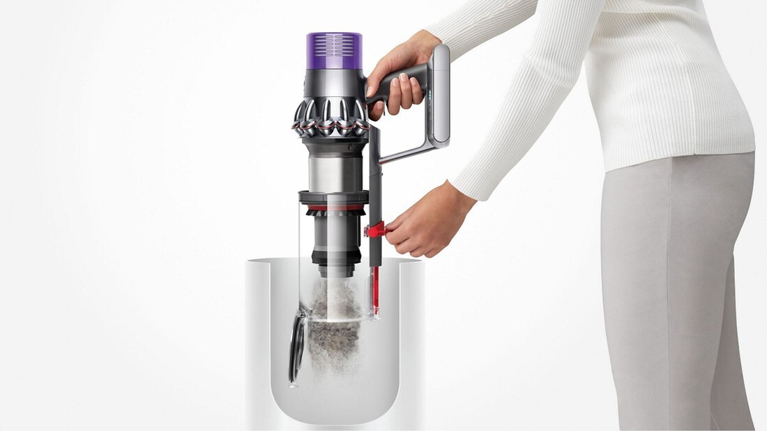 DYSON V10SUBMARINE LAVA-ASPIRA 150AW 0.76LT AUT.60MIN.W&D C-BASE RIC. LAVAPAVIMENTI AD ACQUA - immagine 6