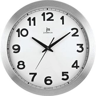 JUSTAMINUTE 14929 OROLOGIO PARETE QUARZO IN ALLUMINIO OROLOGI PARETE