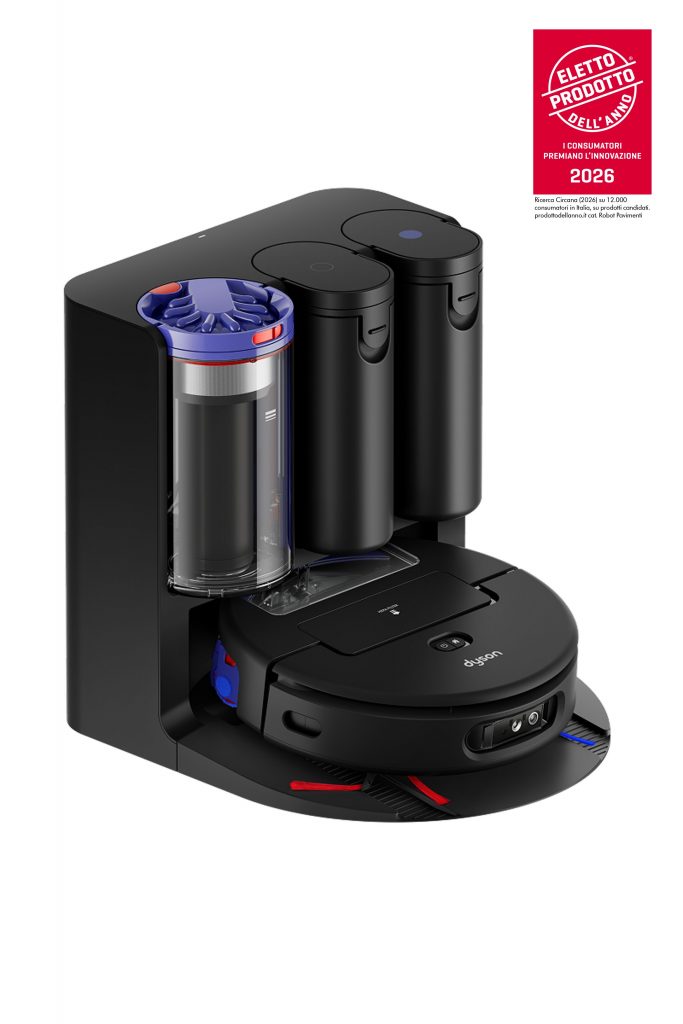 DYSON SPOTPIUSCRUB ROBOT LAVA-ASP.0.3-0.25LT AI+BAS.RIC.SVUOT.RISCALD ROBOT ASPIRAPOLVERE