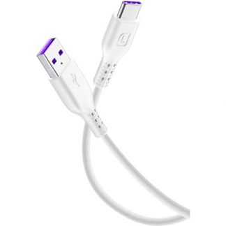 CELLULAR LINE USBDATACSCUSBCW Cavo Ricarica Dati Ultra Veloce USB C Bianco