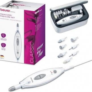 BEURER MP41 SET MANICURE/PEDICURE 2ROTAZ. 7ACCESSORI BIANCO MANICURE/PEDICURE
