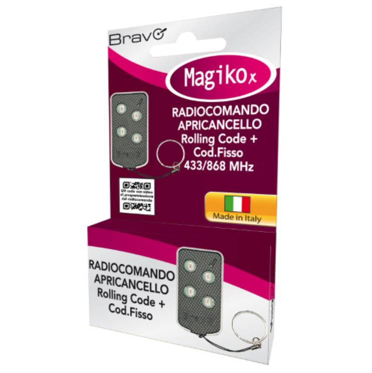 BRAVO 90502178 RADIOCOMANDO APRICANCELLO MAGIKOX ALTRO MATERIALE ELETTRICO
