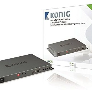 KONIG KNVMA3444 SPLITTER MATRICE HDMI 4INPUT 4OUTPUT ACCESSORI VIDEO ALTRO