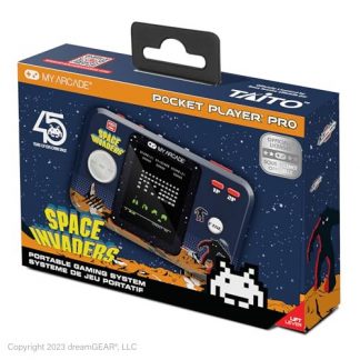 MY ARCADE DGUNL7006 CONSOLE POCKET PLAYER PRO SPACE INVADERS PORTABLE CONSOLE VARIE