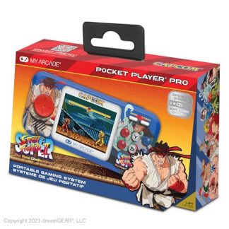 MY ARCADE DGUNL4187 CONSOLE POCKET PLAYER PRO SUPER STREET FIGHTER II CONSOLE VARIE