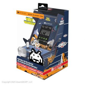 MY ARCADE DGUNL7004 CONSOLE MICRO PLAYER PRO 6.75 SPACE INVADERS CONSOLE VARIE