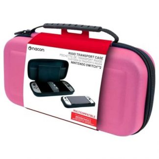 BIGBEN SWITCHNEWPOUCHLPINK CUSTODIA DI TRASPORTO L PER NINT.SWITCH 2 ROSA ACCESSORI NINTENDO SWITCH 2