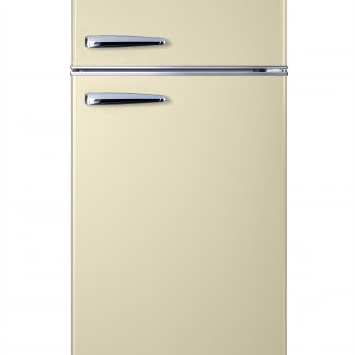 SMARTWAY WGDP215NSCE0 FRIGO 2P. 215LT CE.E STATICO ILL.LED RETRO CREMA FRIGO 2P STATICO