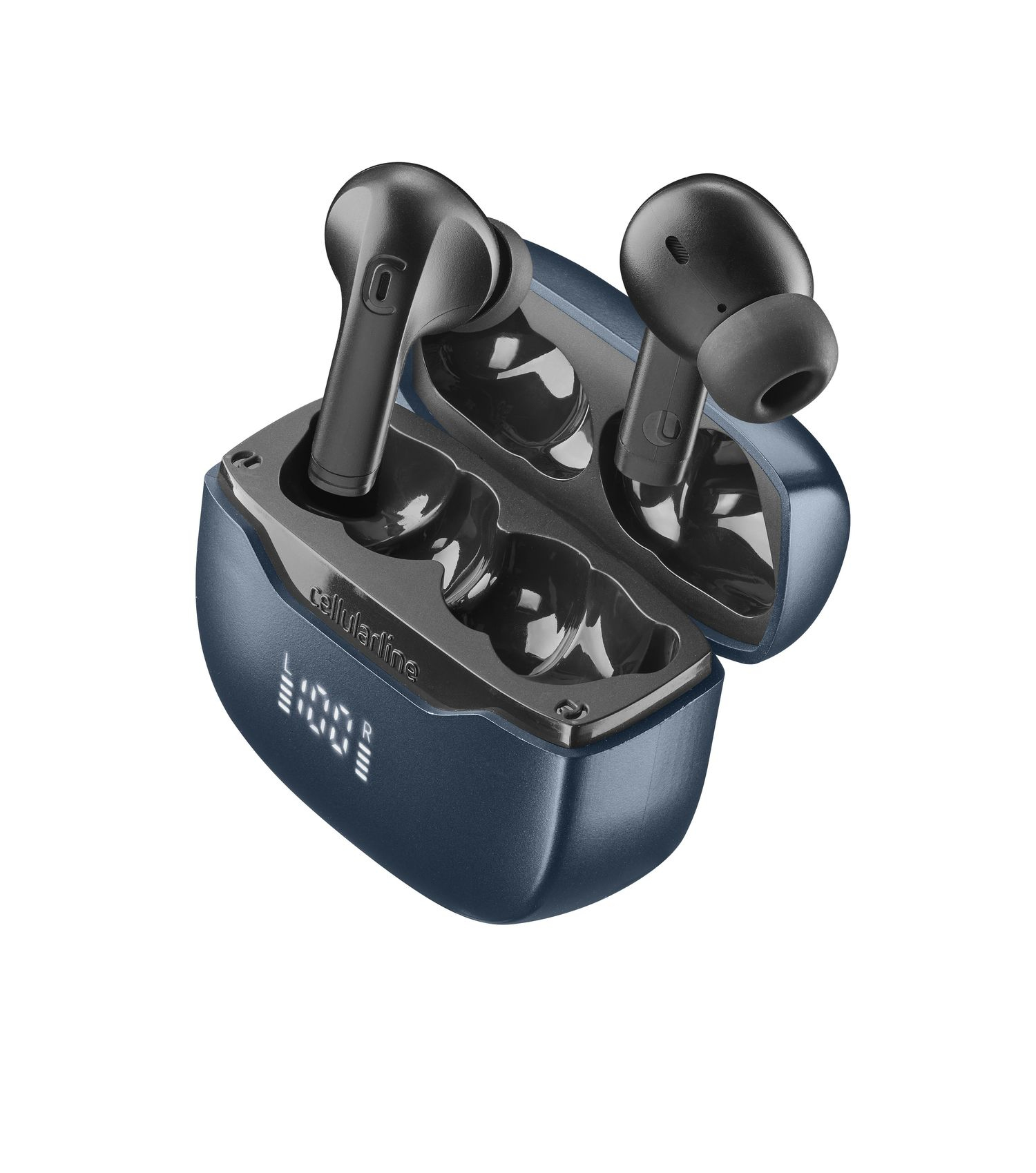 CELLULAR LINE BTKEYPROTWSK AURICOLARE BT TWS KEY PRO UNIV. NERO AURICOLARI SENZA FILO TELEFONIA - immagine 3