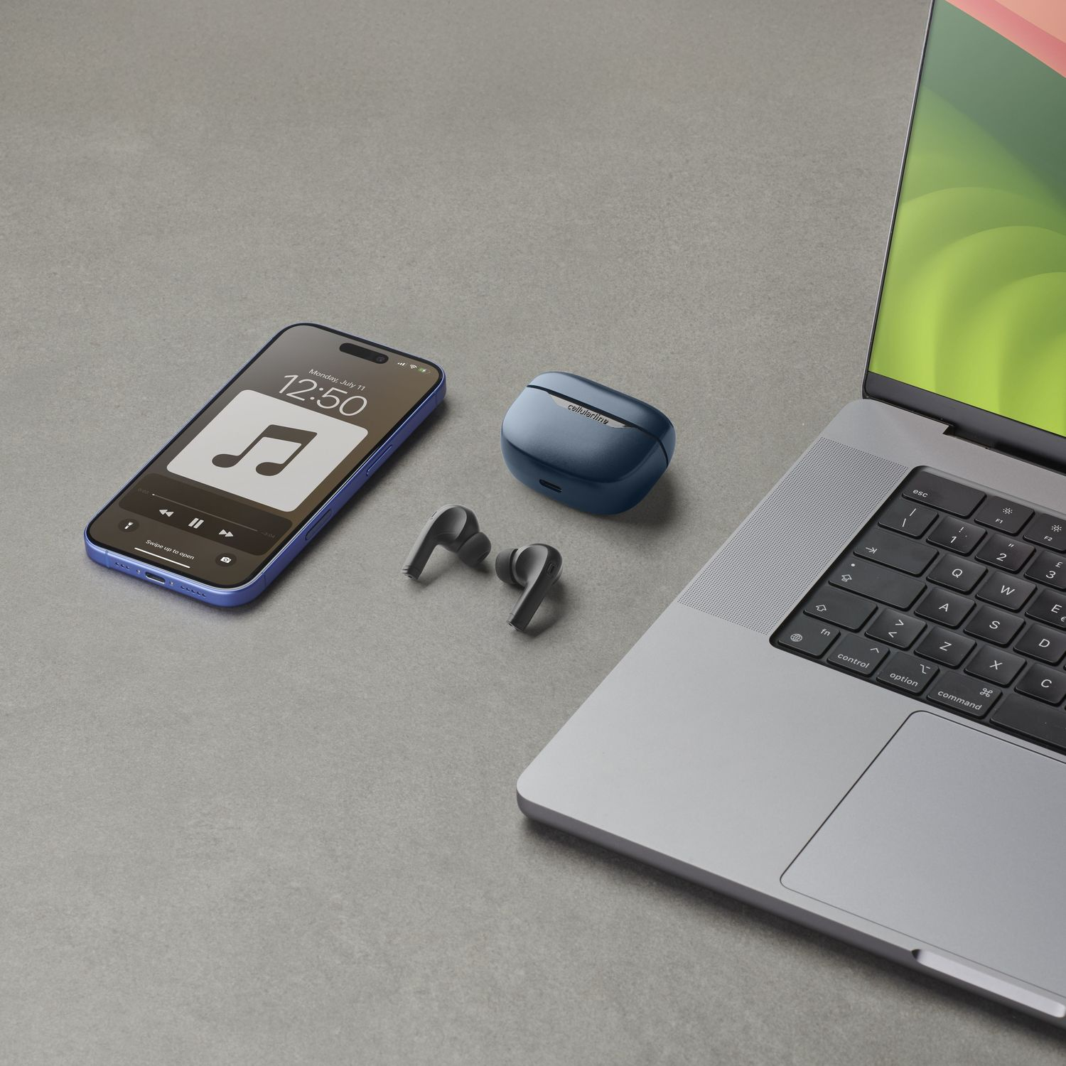 CELLULAR LINE BTKEYPROTWSK AURICOLARE BT TWS KEY PRO UNIV. NERO AURICOLARI SENZA FILO TELEFONIA - immagine 5