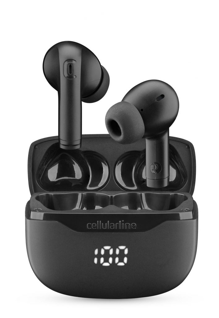 CELLULAR LINE BTKEYTWSK AURICOLARE BT TWS KEY UNIV. NERO AURICOLARI SENZA FILO TELEFONIA