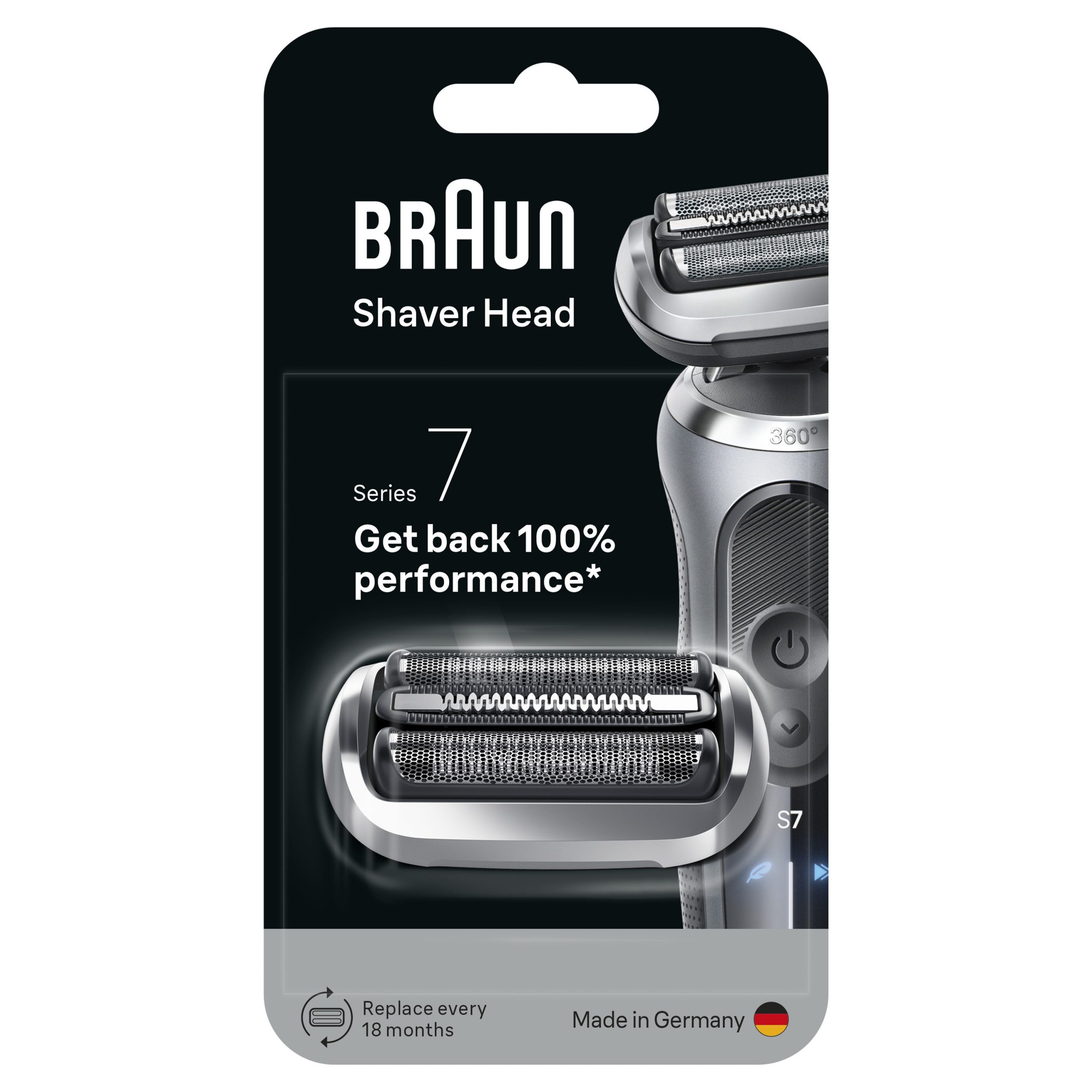 BRAUN 74S TESTINA DI RICAMBIO PER SERIES 7 ACCESSORI RASATURA - immagine 2