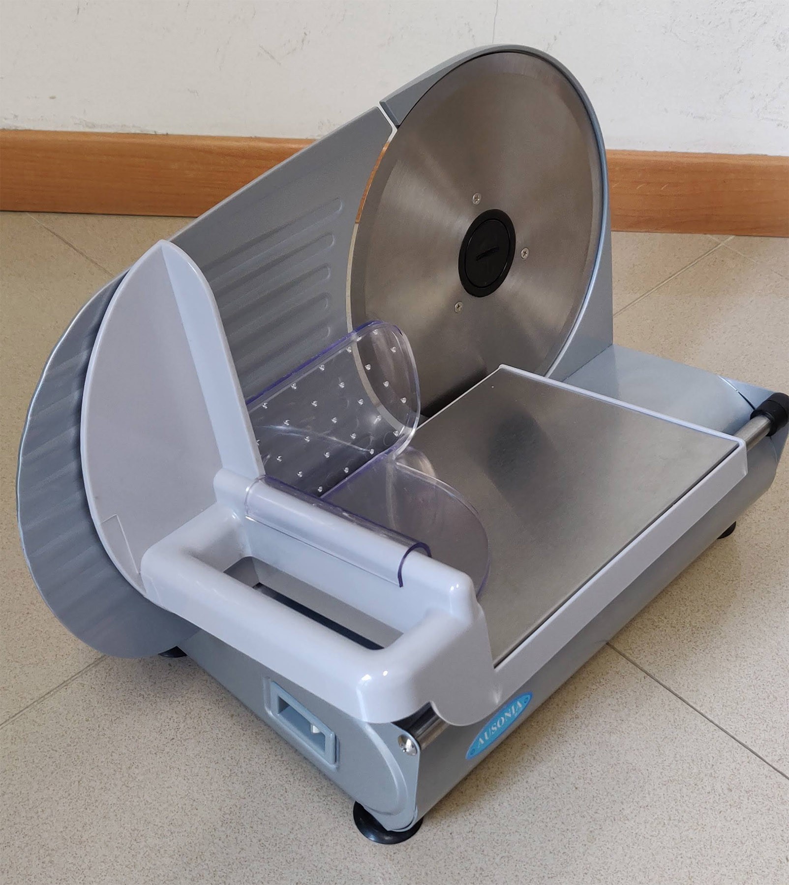 RGV Ausonia 220 Silver Affettatrice Lama 22 Cm 130 Watt