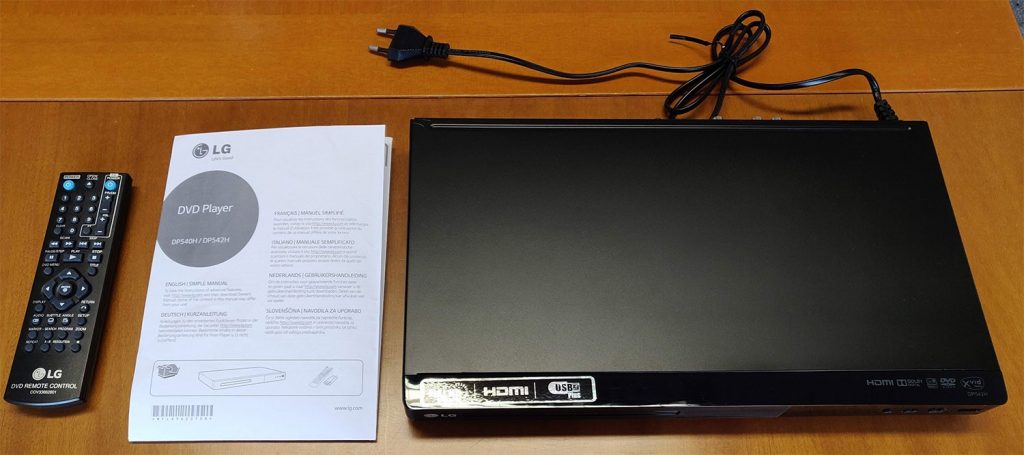 LG DP542H Lettore DVD Full HD Up-Scaling