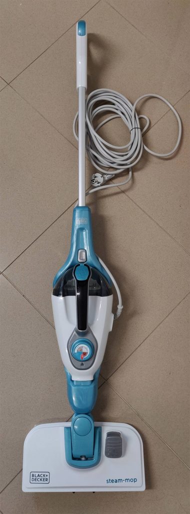 Black & Decker Steam Mop 17 in 1 FSMH1321JMD Lavapavimenti a Vapore con SteaMitt