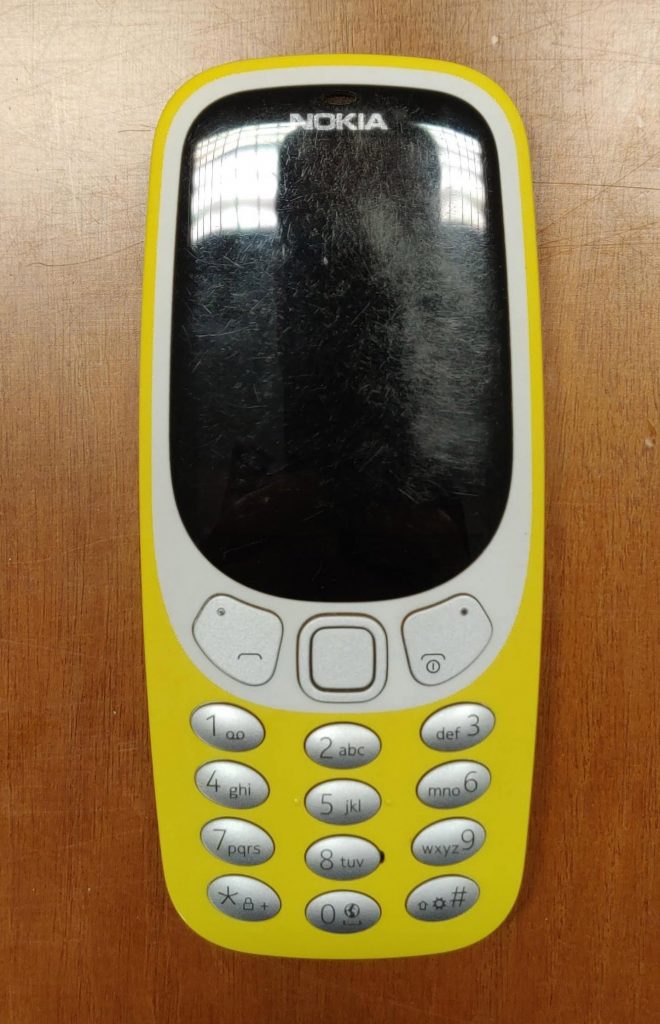 Nokia 3310 3G Dual Sim Giallo Telefono con Tasti