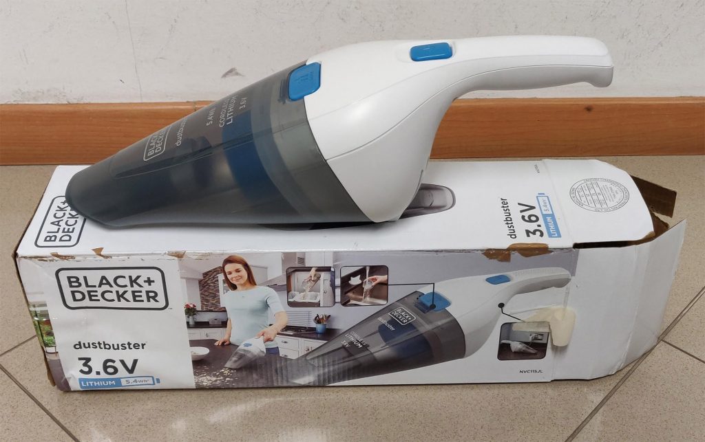 Black & Decker Dustbuster NVC115JL Aspirabriciole Ricaricabile 3.6V