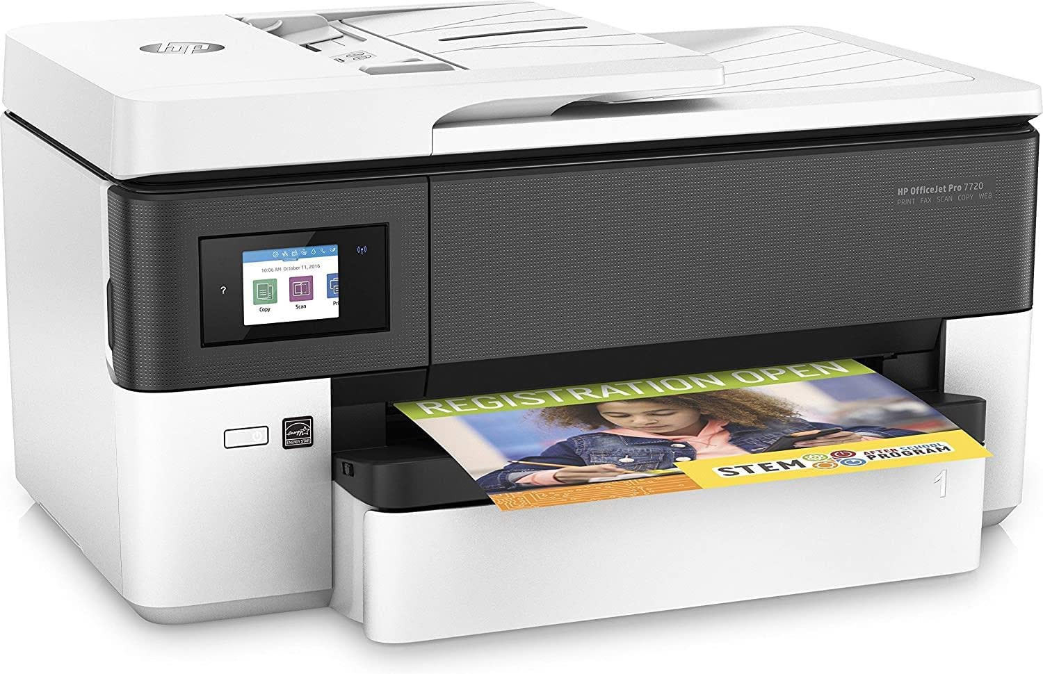 HP OfficeJet Pro 7720 Stampante Multifunzione Inkjet per Formati Fino A3