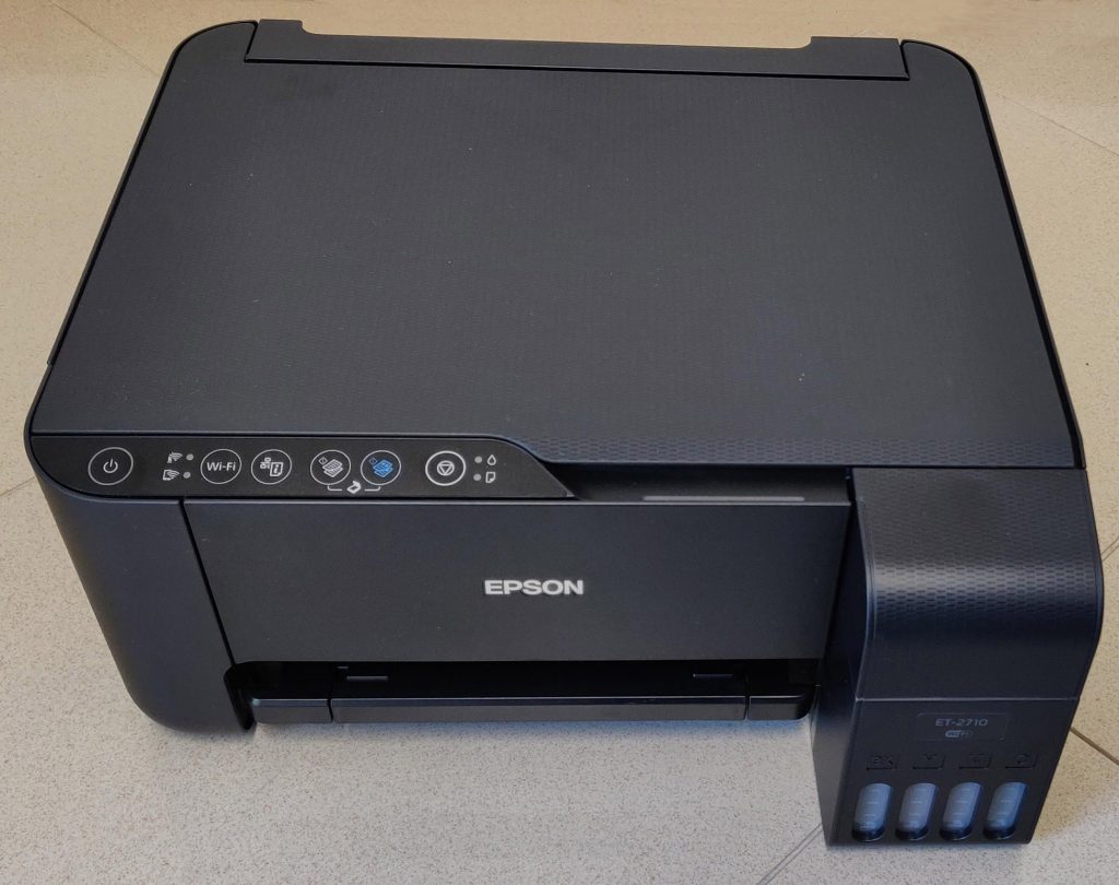 Epson EcoTank ET-2710 Stampante Multifunzione Inkjet con Serbatoi di Inchiostro