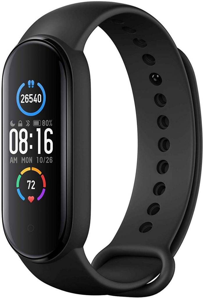 Xiaomi Mi Smart Band 5 Nero Smartband Amoled Monitoraggio del Battito e Sonno